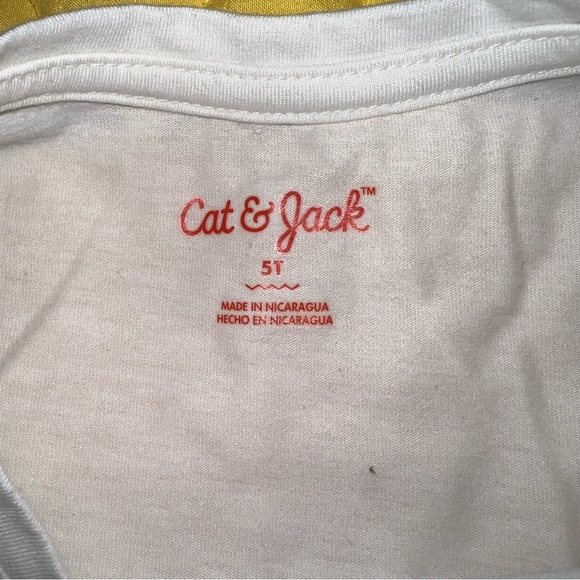 🌼 🎄Cat & Jack Shirt Toddler Girls Size 4T 5T New NWOT Christmas Shirt Family - Picture 3 of 16